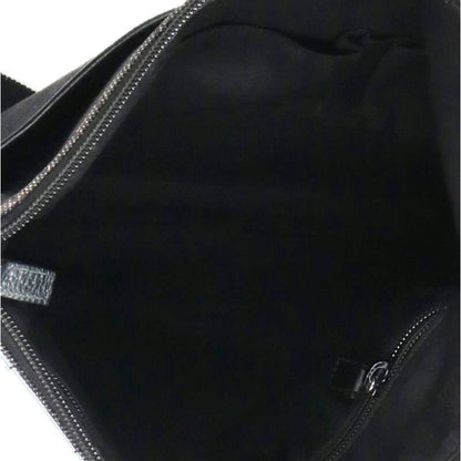 GUCCI 509635 GG Supreme Denim Shoulder Bag Black