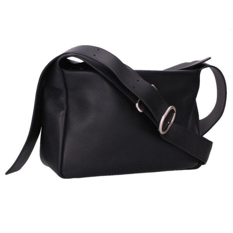 JILSANDER Flap Messenger Bag Black Size ONE SIZE
