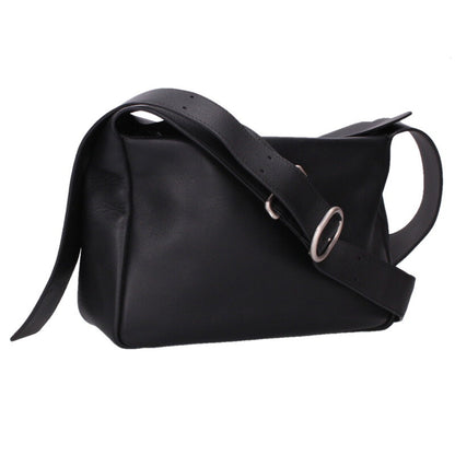 JILSANDER Flap Messenger Bag Black Size ONE SIZE