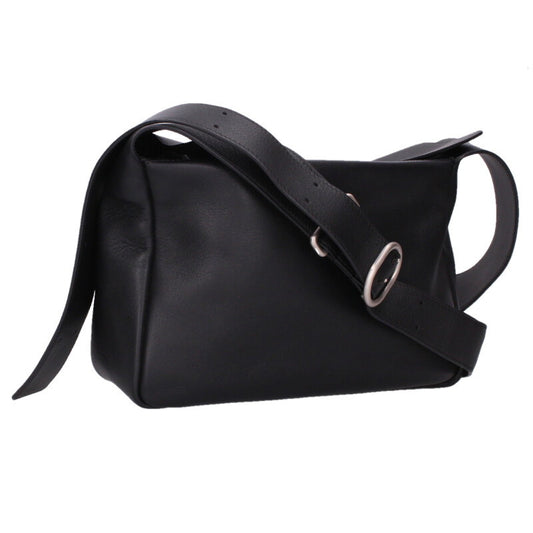 JILSANDER Flap Messenger Bag Black Size ONE SIZE