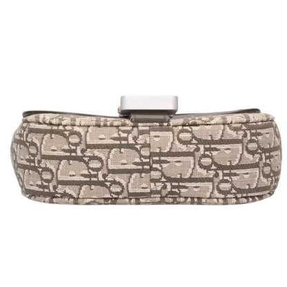 DIOR Oblique Saddle Shoulder Bag Khaki Size ONE SIZE
