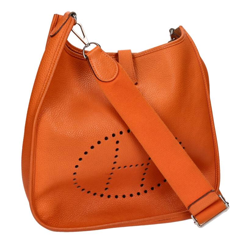 HERMES Evelyne 3 GM Leather Silver Hardware Size ONE SIZE