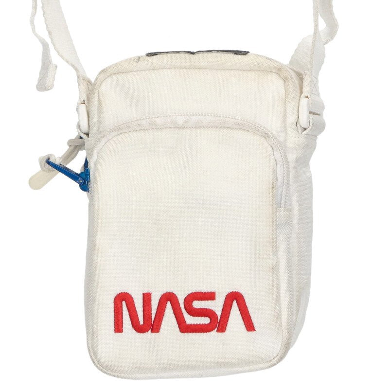 BALENCIAGA NASA Pouch Shoulder Bag White Size ONE SIZE