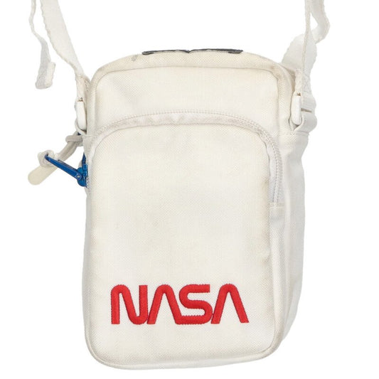 BALENCIAGA NASA Pouch Shoulder Bag White Size ONE SIZE