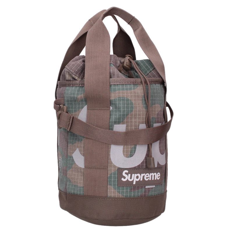 SUPREME 24SS Box Logo Camo Cinch Bag Green Size ONE SIZE
