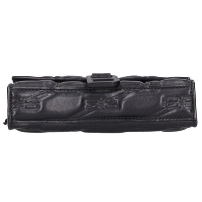 BALENCIAGA HOURGLASS BB Embossed Chain Wallet Size ONE SIZE