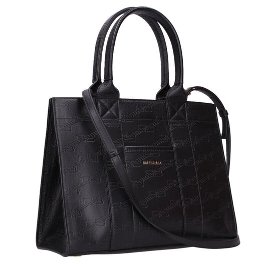BALENCIAGA BB Monogram 2-Way Shoulder Bag Size ONE SIZE