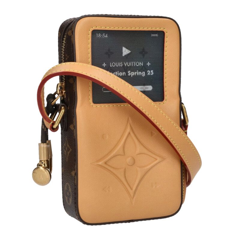 LOUISVUITTON Monogram Music Player Wallet Bag Size ONE SIZE