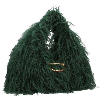 GUCCI 846694 Soft Bit Eco Fur Shoulder Bag Size ONE SIZE