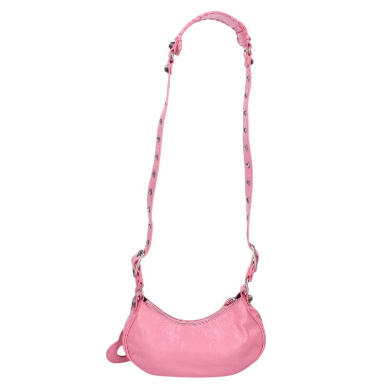 BALENCIAGA Le Cagole Shoulder Bag Pink Size ONE SIZE