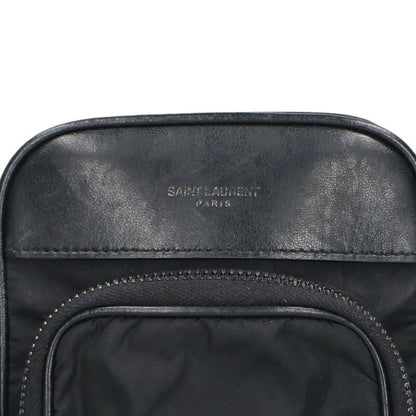 SAINT LAURENT PARIS Nylon Leather Mini Size ONE SIZE