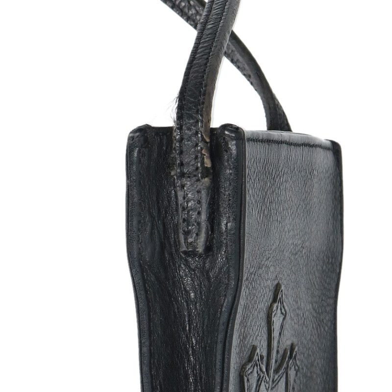 Chrome Hearts SQ PKT 3 Cross Patch Leather Bag Size ONE SIZE