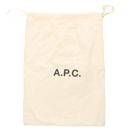A.P.C. Jamie Leather Neck Pouch Brown Size ONE SIZE