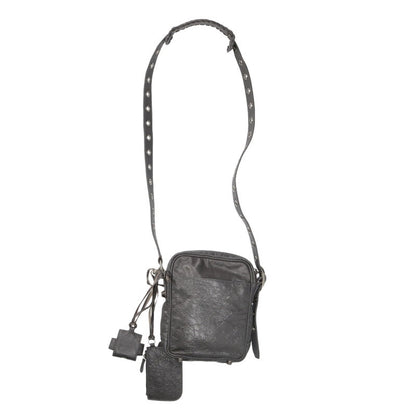 BALENCIAGA Le Cagole Studded Bag Gray Size ONE SIZE