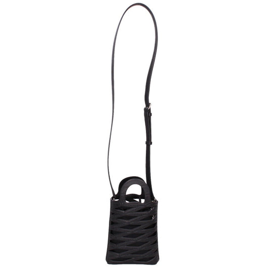 BALENCIAGA Neo Phone Holder 2-Way Bag Black Size ONE SIZE