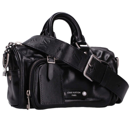 LOUISVUITTON Keepall Cargo w/ LV Charm Black Size ONE SIZE
