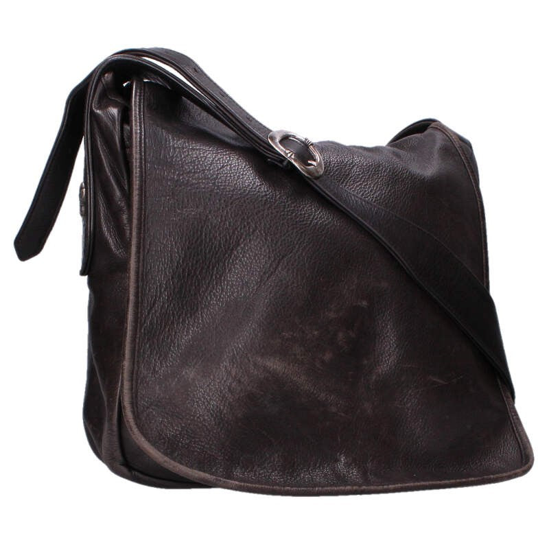 Chrome Hearts BAG-MAIL Leather Logo Mail Bag Size ONE SIZE