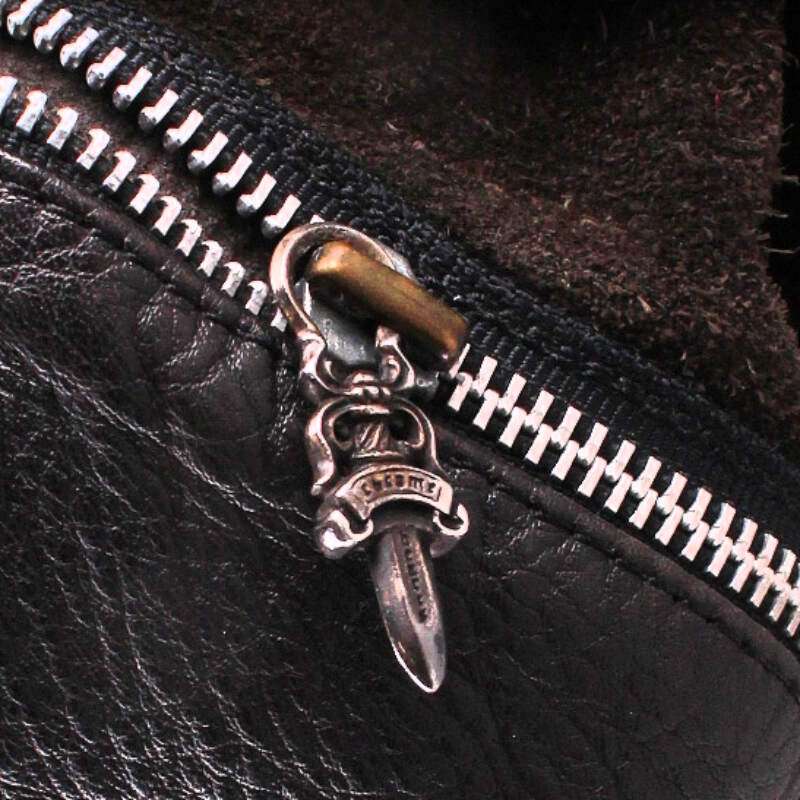 Chrome Hearts BAG-MAIL Leather Logo Mail Bag Size ONE SIZE