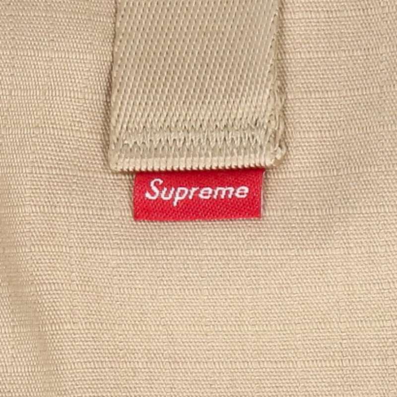 SUPREME 26SS Box Logo Shoulder Bag Beige/Red Size ONE SIZE