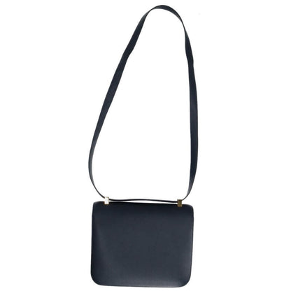 HERMES Constance 23 Veau Epsom Leather Navy Size ONE SIZE