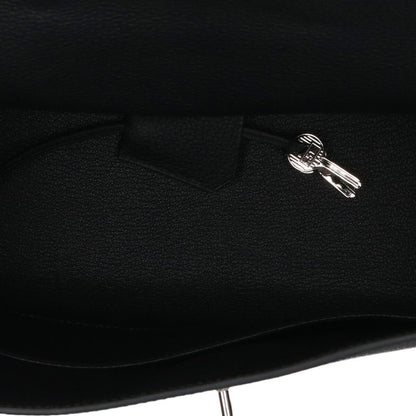 HERMES Kelly Messenger 32 Togo Leather Black Size ONE SIZE