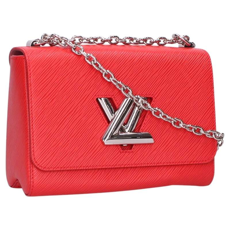 LOUISVUITTON Twist MM Epi Coquelicot Shoulder Bag Size MM