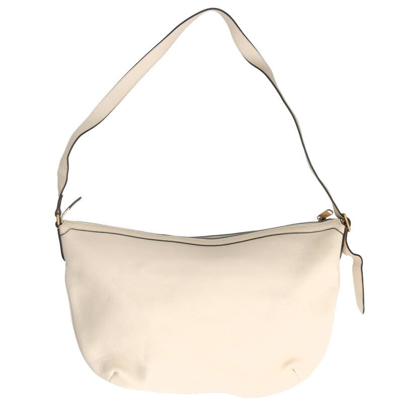 GUCCI Logo Print Half-Moon Hobo Shoulder Bag Size ONE SIZE