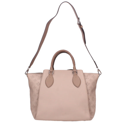 LOUISVUITTON Omea Monogram Mahina Bag Beige Size ONE SIZE