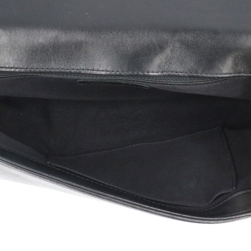CHANEL Boy Chanel 28 Matelasse Lambskin Black Size ONE SIZE