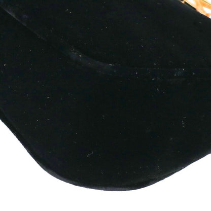 PRADA 1BC204 Triangle Logo Velvet Chain Bag Size ONE SIZE