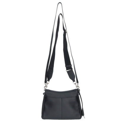BALENCIAGA Rodeo Leather Shoulder Bag Black Size ONE SIZE