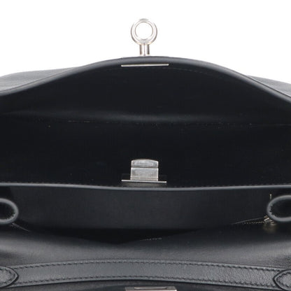 BALENCIAGA Rodeo Leather Shoulder Bag Black Size ONE SIZE