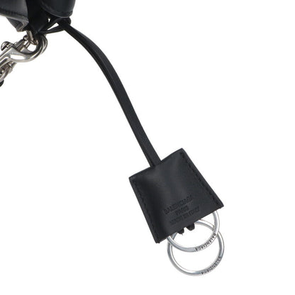 BALENCIAGA Rodeo Leather Shoulder Bag Black Size ONE SIZE