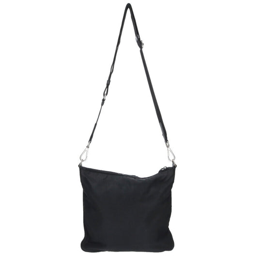 PRADA Black Nylon Shoulder Bag Size ONE SIZE