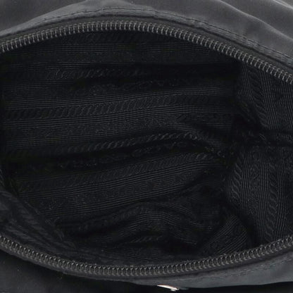 PRADA Black Nylon Shoulder Bag Size ONE SIZE
