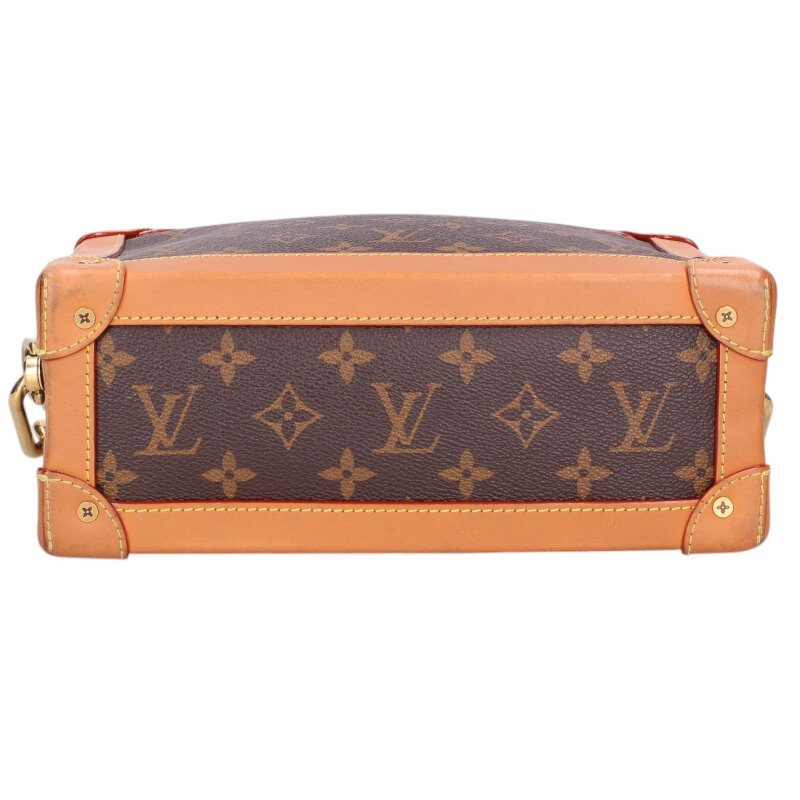 LOUISVUITTON Soft Trunk Monogram Bag Brown Size ONE SIZE