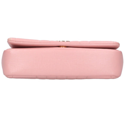 Burberry Pink TB Logo Leather Shoulder Bag Size ONE SIZE