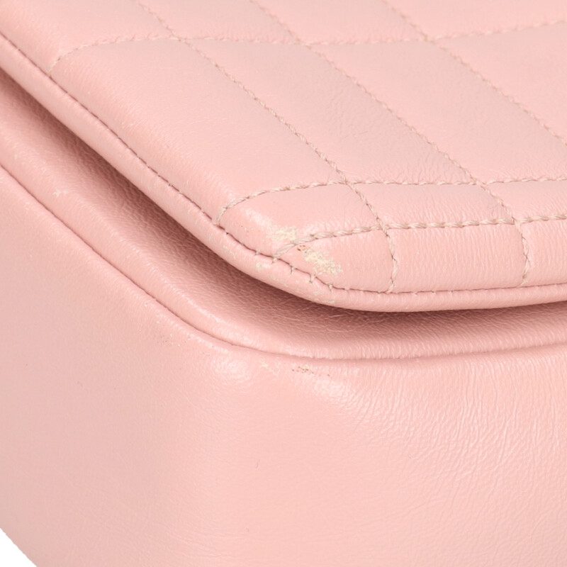 Burberry Pink TB Logo Leather Shoulder Bag Size ONE SIZE