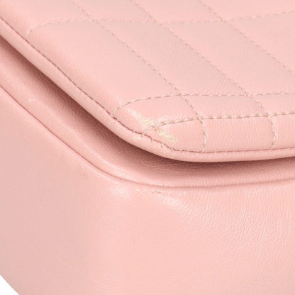 Burberry Pink TB Logo Leather Shoulder Bag Size ONE SIZE