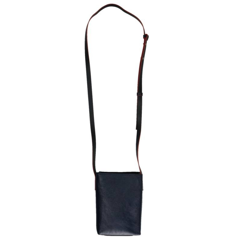 MARNI SBMQ0040Q0 Bicolor Leather Shoulder Bag Size ONE SIZE