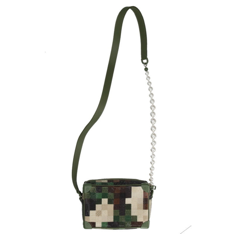 LOUISVUITTON Damier Shoulder Bag Green Size ONE SIZE
