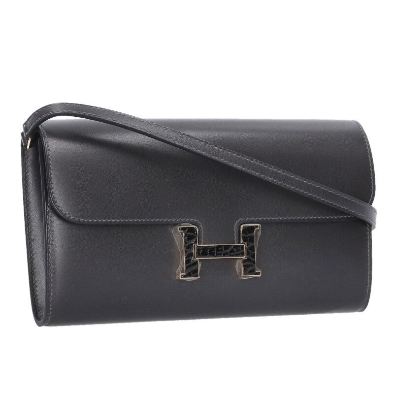 HERMES Constance To Go Alligator Hw Box Calf Size ONE SIZE