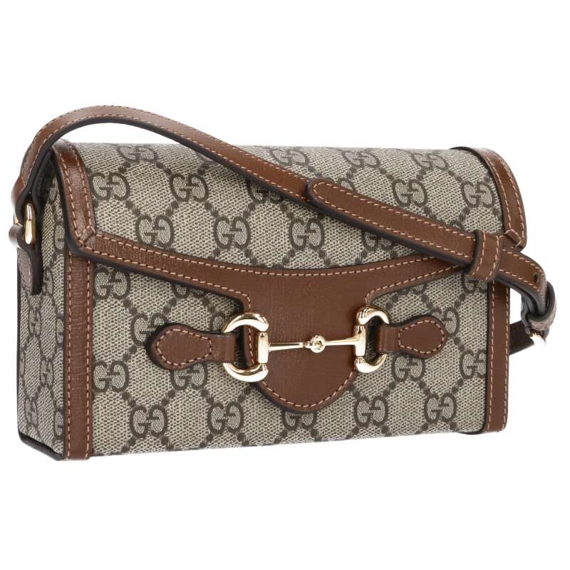 GUCCI Horsebit 1955 GG Mini Bag Shoulder Bag Size ONE SIZE