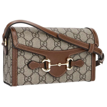 GUCCI Horsebit 1955 GG Mini Bag Shoulder Bag Size ONE SIZE