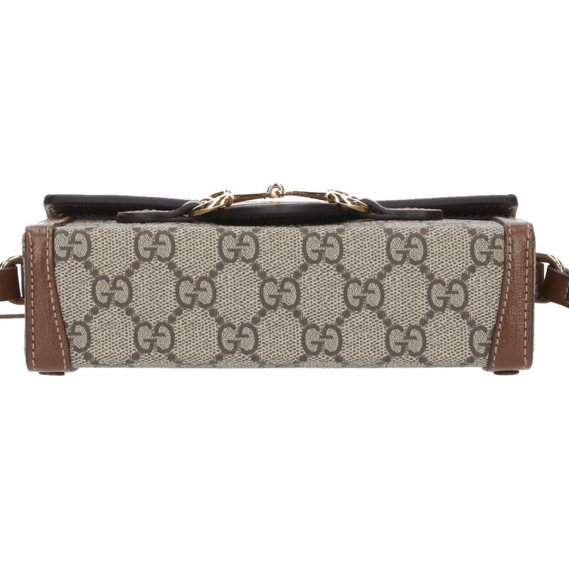 GUCCI Horsebit 1955 GG Mini Bag Shoulder Bag Size ONE SIZE