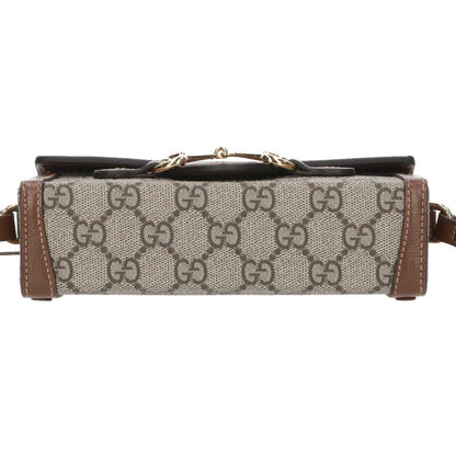 GUCCI Horsebit 1955 GG Mini Bag Shoulder Bag Size ONE SIZE