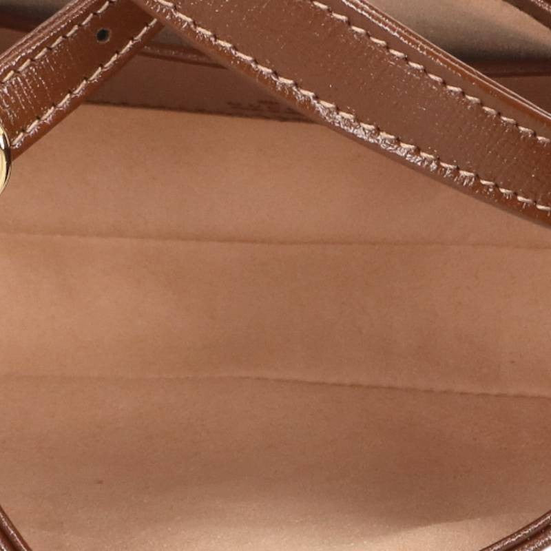 GUCCI Jackie 1961 Mini GG Shoulder Bag Brown Size ONE SIZE