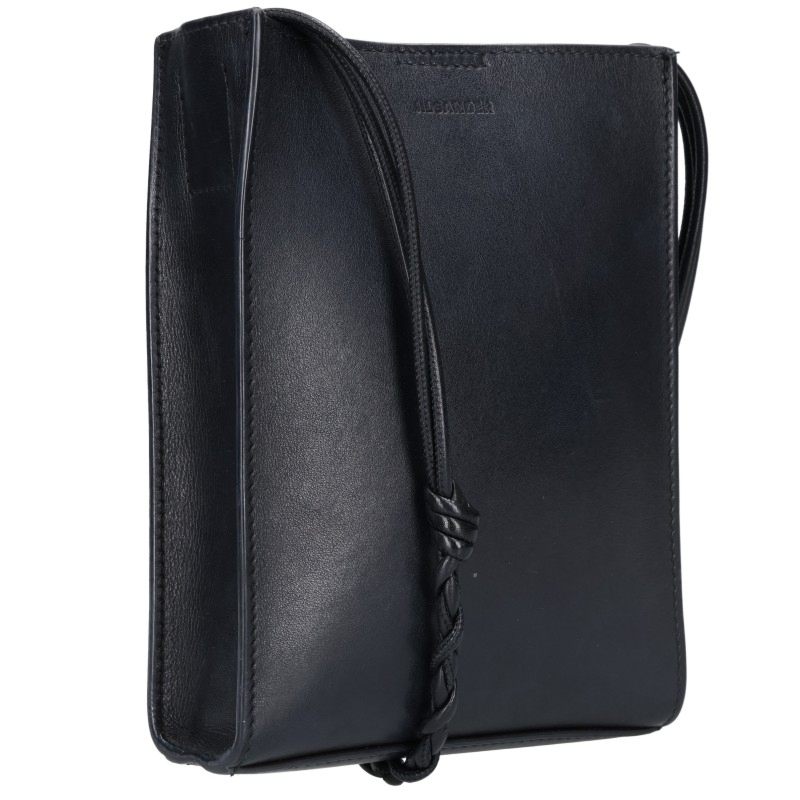 JILSANDER Tangle Logo Embossed Leather Size ONE SIZE