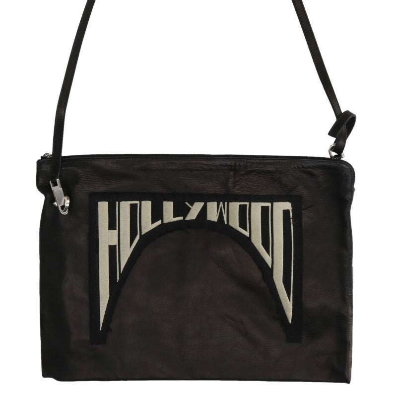 Rick Owens Hollywood Logo 2WAY Leather Size ONE SIZE