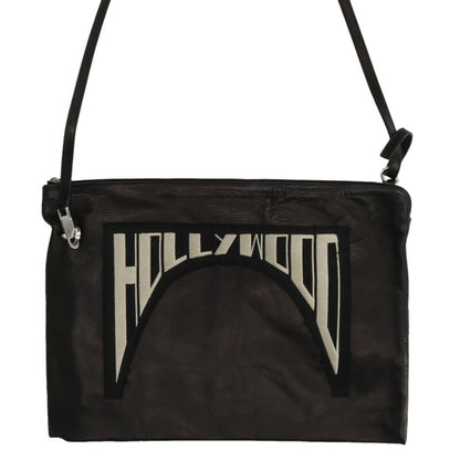 Rick Owens Hollywood Logo 2WAY Leather Size ONE SIZE